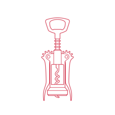 Objects Drinkware Accessories Ikea Idealisk Corkscrew Svg Line Art, Free Vectors File